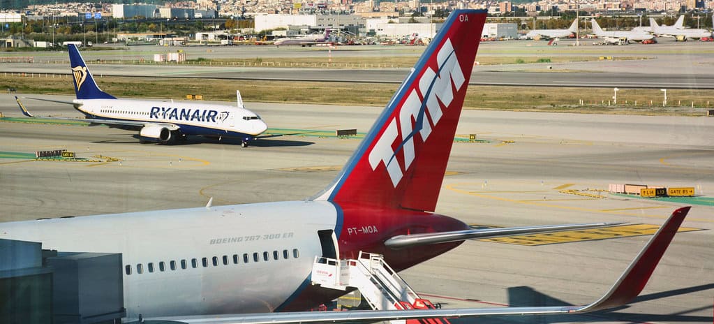 Exterior of Barcelona-El Prat Airport