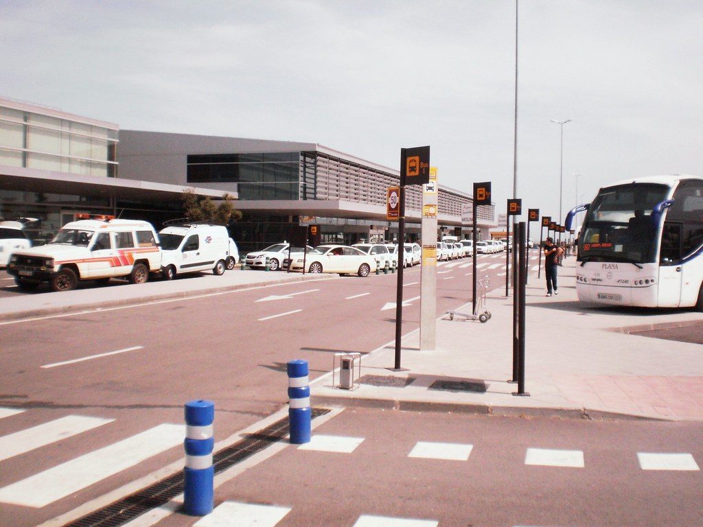 Reus Airport terminal building near Tarragona, 110km from Barcelona